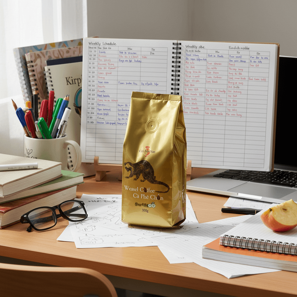 Premium Vietnamese Weasel Coffee Ground 300 Gr Classic Flavor