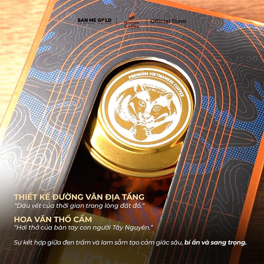 Ban Me Gold Premium Honee Coffee Gift Box 100g